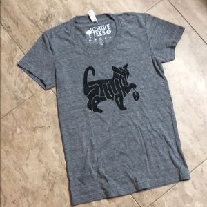 Cat Saturday Tee Small